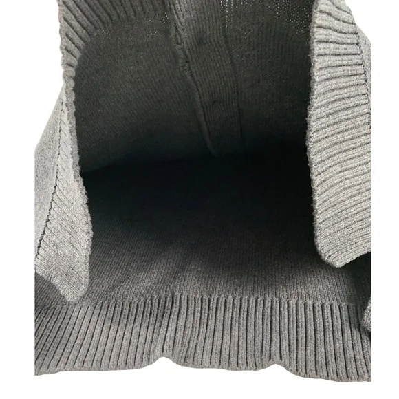 Quince Organic Cotton Navy Cropped Cardigan Button Front Women's S Quiet Luxury - Picture 6 of 7